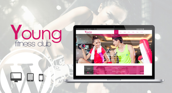 Templaza Young Fitness - Download Spa & Fitness WordPress Theme