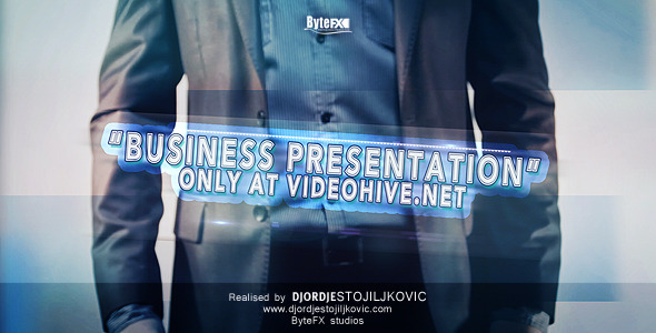 The Business Presentation - Download Videohive 841648