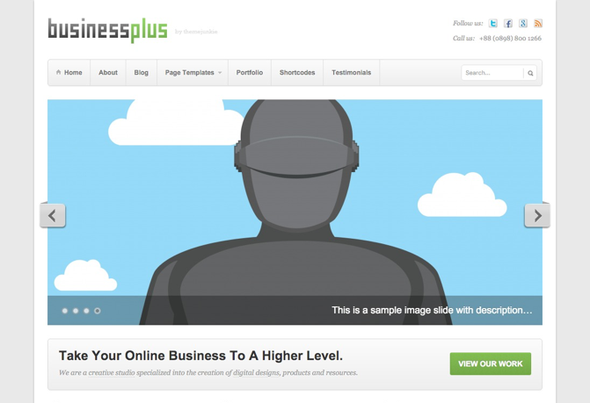 Theme-Junkie BusinessPlus - Download Business WordPress Theme