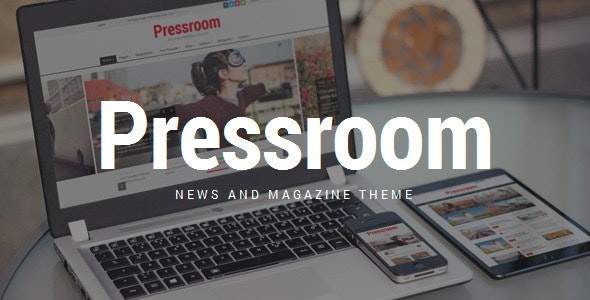 ThemeForest Pressroom - Download News and Magazine WordPress Theme
