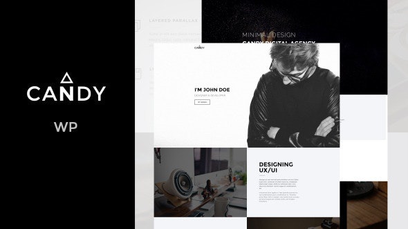 ThemeForest Candy - Download One & Multi Page WordPress Theme