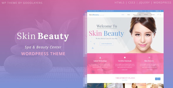ThemeForest Skin Beauty - Download Spa WordPress Theme