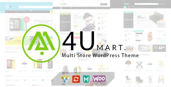 ThemeForest M4U - Download Multi Store Responsive WordPress Theme