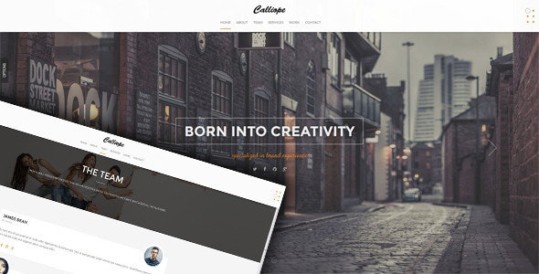 ThemeForest Calliope - Download Portfolio & Agency WordPress Theme
