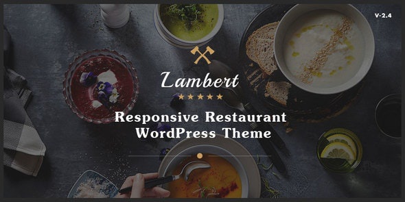 ThemeForest Lambert - Download Restaurant / Cafe / Pub WordPress Theme