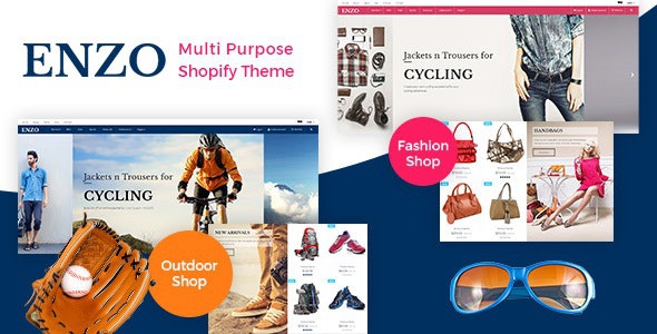 ThemeForest ENZO - Download Responsive Shopify Theme