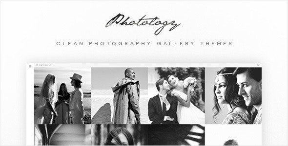ThemeForest Photology - Download Clean Photography Gallery WordPress Theme