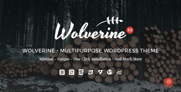 ThemeForest Wolverine - Download Responsive Multi-Purpose WordPress Theme