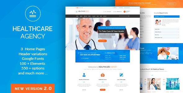 ThemeForest Health Care - Download Medical Hospital WordPress Theme