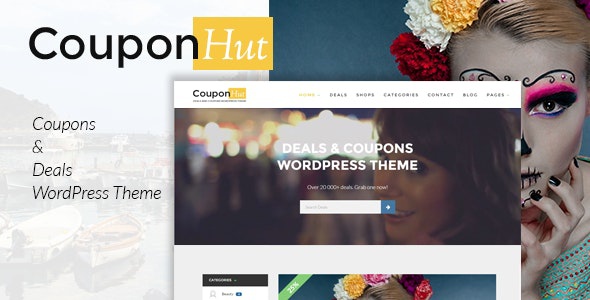 ThemeForest CouponHut - Download Coupons & Deals WordPress Theme