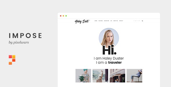 ThemeForest Impose - Download A WordPress Theme for Bloggers