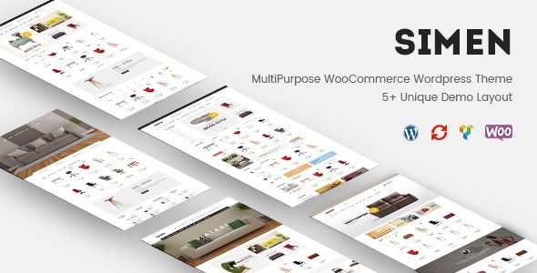 ThemeForest Simen - Download MultiPurpose WooCommerce WordPress Theme