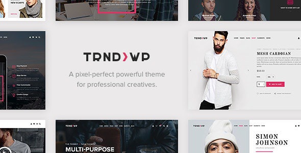 ThemeForest Trendy - Download Creative Multi-Purpose WordPress Theme