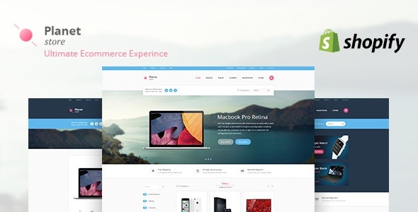 ThemeForest Planet Tech Store - Download Ecommerce Shopify Theme