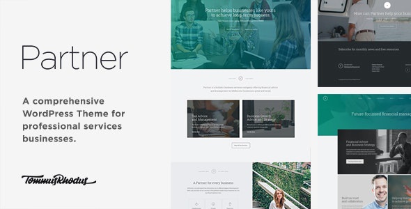 ThemeForest Partner - Download Accounting and Law Responsive WordPress Theme
