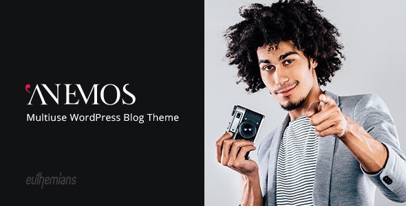 ThemeForest Anemos - Download A Multiuse Blogging WordPress Theme