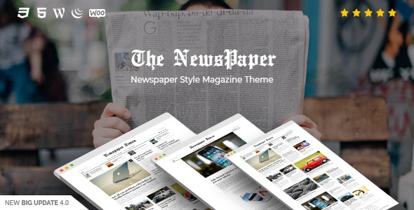 ThemeForest NewsPaper - Download News & Magazine WordPress Theme