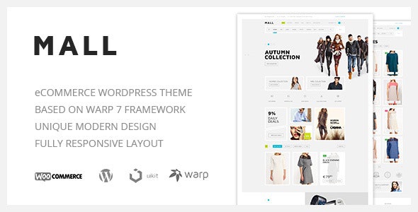 ThemeForest Mall - Download Clean Multi-Purpose WooCommerce Responsive WordPress Theme