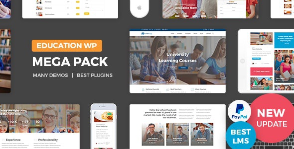 ThemeForest Education Pack - Download Education WordPress Theme