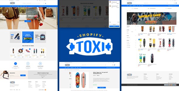 ThemeForest Toxi - Download Responsive UX Shopify Theme