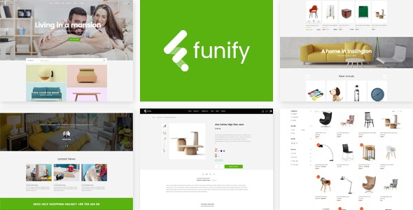 ThemeForest Funify - Download Minimal Responsive UX Shopify Theme