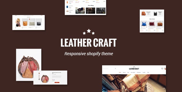 ThemeForest Leather - Download Responsive Fashion Shopify Theme