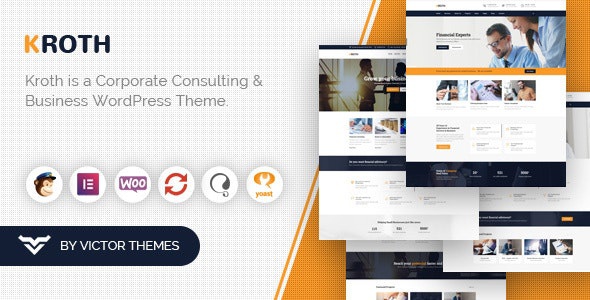 ThemeForest Kroth - Download Business/Consulting WordPress Theme