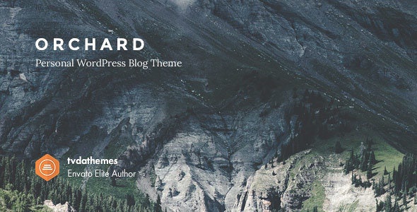 ThemeForest Orchard - Download Personal WordPress Blog Theme