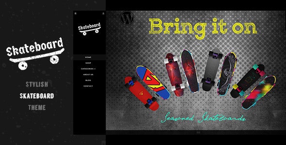 ThemeForest Skate - Download Skateboard Shop Sports Shopify Theme