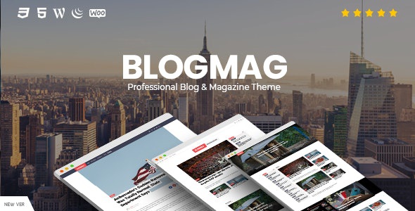 ThemeForest BlogMag - Download Responsive Blog and Magazine WordPress Theme