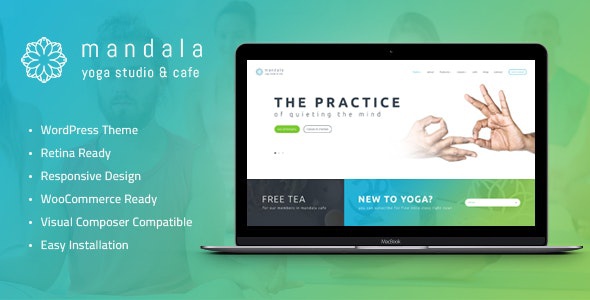 ThemeForest Mandala - Download Yoga Studio and Wellness Center WordPress Theme