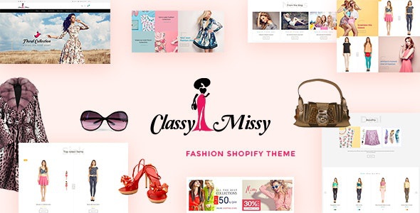 ThemeForest Classy Missy - Download Fashion Shop Shopify Store Theme