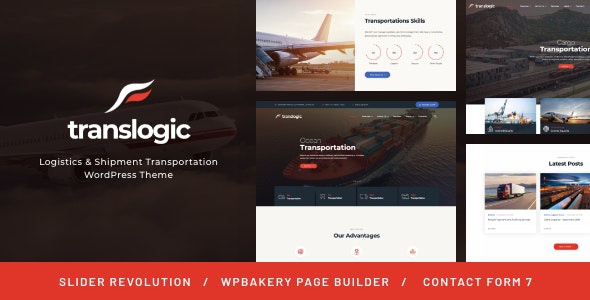 ThemeForest Translogic - Download Logistics & Shipment Transportation WordPress Theme