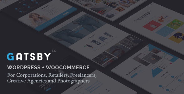 ThemeForest Gatsby - Download WordPress + eCommerce Theme