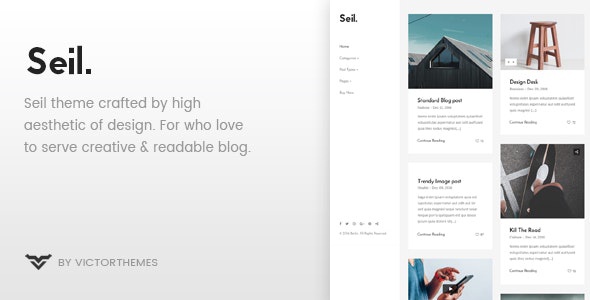 ThemeForest Seil - Download A Responsive WordPress Blog Theme