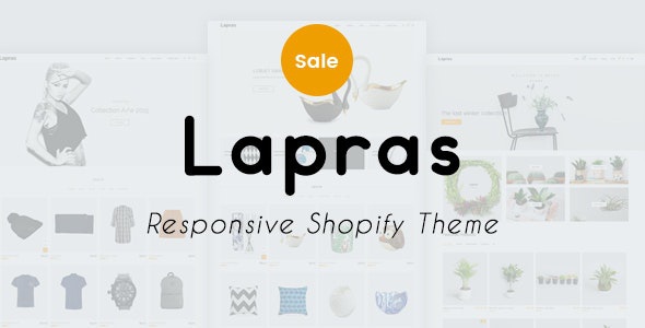 ThemeForest Lapras - Download Responsive Shopify Theme
