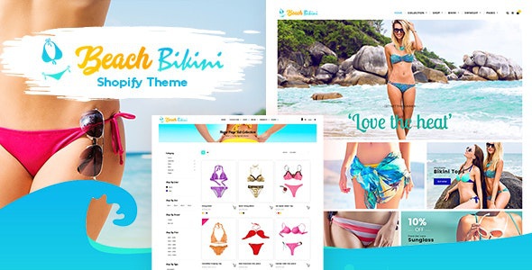 ThemeForest Bikini - Download Shopify Fashion Lingerie Store Theme