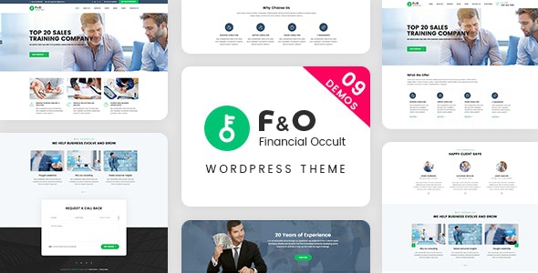 ThemeForest F&O - Download Consultant Finance WordPress Theme