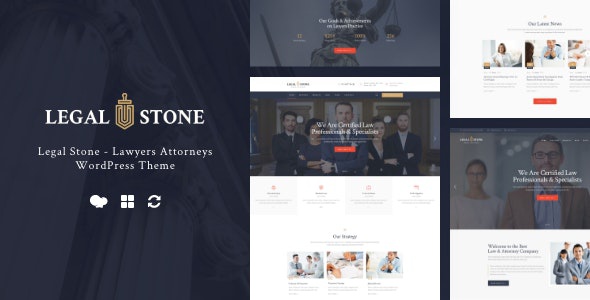 ThemeForest Legal Stone - Download Lawyers & Attorneys WordPress Theme