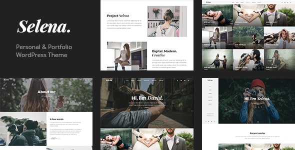 ThemeForest Selena. - Download Multipirpose WordPress Theme