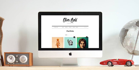 ThemeForest Oliver - Download Classic Portfolio WordPress Theme