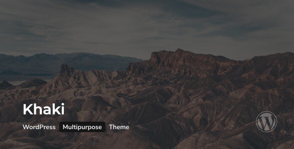 ThemeForest Khaki - Download Responsive Multi-Purpose WordPress Theme