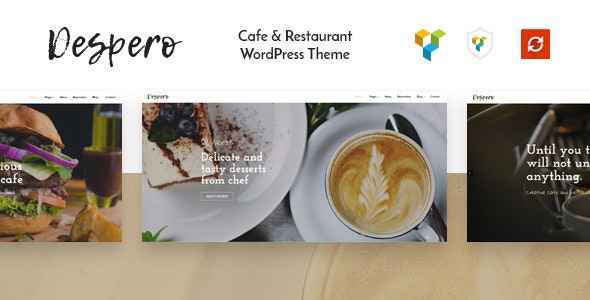 ThemeForest Despero - Download Cafe & Restaurant WordPress Theme