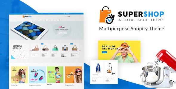 ThemeForest Super Shopify - Download Multipurpose Theme
