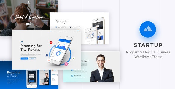 ThemeForest StartUp - Download Responsive Multi-Purpose WordPress Theme