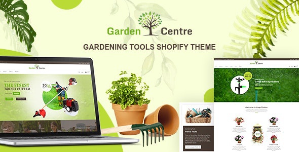 ThemeForest Garden Plants - Download Gardening Store, Landscaping Service Shopify Theme