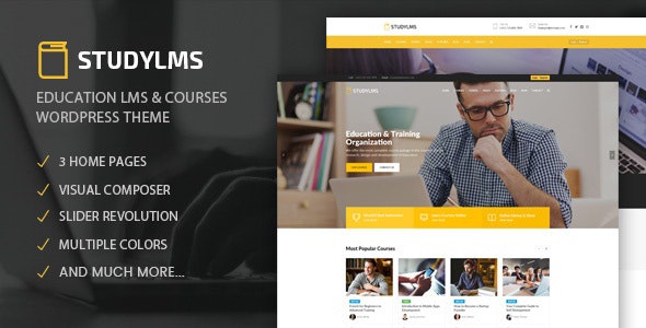 ThemeForest Studylms - Download Education LMS & Courses WordPress Theme