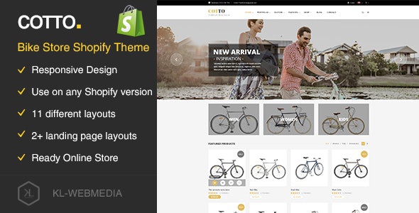 ThemeForest Cotto - Download Bike Store Shopify Theme