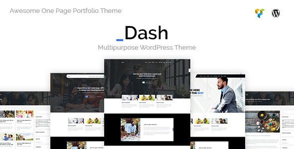 ThemeForest Dash - Download Creative Business WordPress Theme