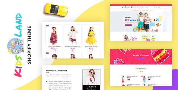 ThemeForest Kids Store - Download Baby Shop Shopify Theme